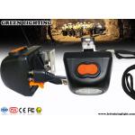 LCD Screen Safety Cordless Rechargeable LED Headlamp for Underground Miner for sale