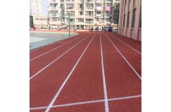 China Abrasion Resistance Synthetic PU Jogging Track Flooring Material supplier