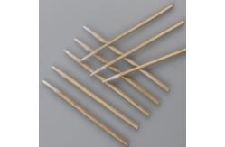 China Biodegradable Wooden Stick Mini Pointed Cotton Swab For Industrial Use supplier