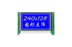 China 5.5 Inch 240X128 STN Blue Monochrome Graphic Dot Matrix LCD Module supplier