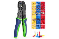 China Ergonomic Adjustable Wire Crimper Set Abrasion Resistant Durable supplier