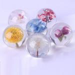 Resin Mold Ball Paper Weight , Clear Acrylic Paperweight Ball for sale