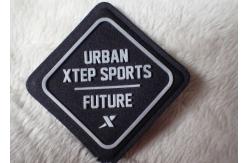 China Custom 3d Logo High Frequency Patch for Garment , shoes, bag supplier