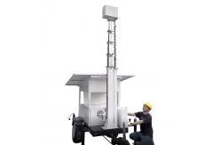 China High Strength Safety Mobile Solar Panel Trailer Energy Efficient supplier