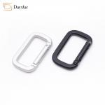 Custom Metal Carabiner Keychain Clip , Rectangle Hook Metal Accessories