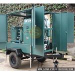 With Single Axle Wheels Degassification 36kW Vacuum Transformer Oil Purifier for sale