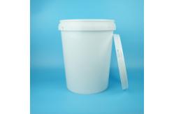 China 16kg Plastic Lubricant Bucket With Waterproof Paint supplier