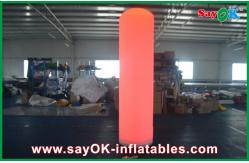 China Courful Indoor Nylon Inflatable Lighting Decoration 5m Big Poles supplier