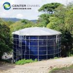 the highest industry standards aluminum dome roof for drinking water project in Brazil for sale