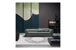China Polypropylene Polyester Area Rug With Shrink Yarn And Bright Silk For Room supplier