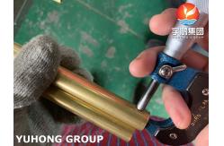 China SEAMLESS COPPER TUBE ASTM B111 C68700 O61 FOR HEAT EXCHANGER CONDENSER supplier