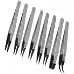 Replaceable Electrostatic Discharge Tools ESD Ceramic Tweezers For Electronic Repair