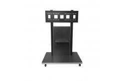 China Metal Plasma Smart Board Floor Stand , Interactive Whiteboard Stand For Classroom supplier