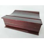 6063 6063A 6060 6061 Reddish Brown Aluminium Door Profiles T6 Annealing Treatment for sale