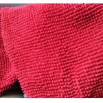 Microfiber 1200gsm Red Big Chenille 150cm Width Used Like Mats Gloves