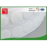 Rounded Cutting Custom Hook And Loop Patches Dots for sale