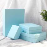 Rectangle Cardboard Shoe Boxes CMYK Printing With Magnetic Closure for sale