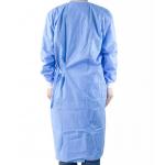 Non Woven Disposable SMS Surgical Gown 35g With Short Collar for sale