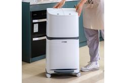 China 18L/36L Custom Recycle Dustbin Garbage Can Dust Bin With Wheel supplier