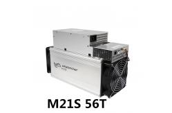 China 12KG Asic Whatsminer M21S 56Th 3360W SHA256 supplier