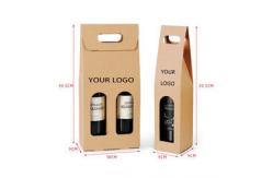 China Polishing Wine Bottle Gift Boxes UV Coating Custom Printed Wine Boxes supplier