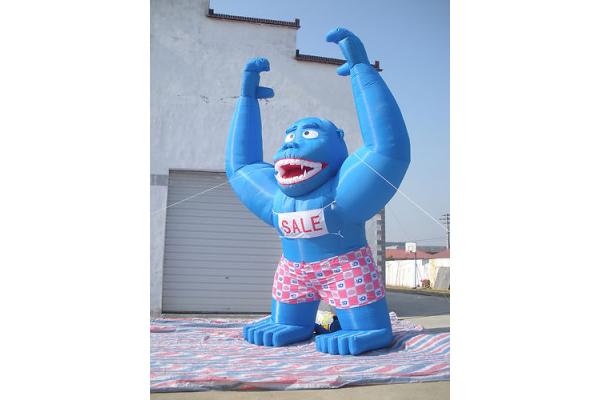 Inflatable advertising gorilla / inflatable advertising monkey / inflatable promotion