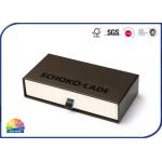 Spot UV Custom Slider Boxes Matchbox Style Packaging for Apparel Belt Scarf