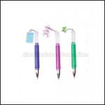 Hot Sale high quanlity Promotional printed logo ballpoint pen with ornaments gift for sale