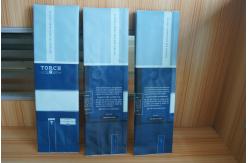China Aluminum Foil Coffee Bean Packaging Matte Blue Side Gusset with Valve supplier