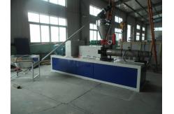 China Panel Wood Plastic Extrusion Line / Plastic profile extrusion machine supplier