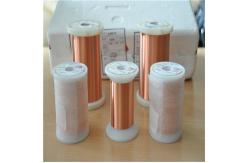 China Uew Motor Winding Wire Enameled Round Copper Wire With Excellent Film Adhesion supplier