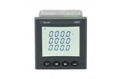 China CE AC220V Panel Mounted Energy Meter Programmable Power Meter AMC72L-AV3 supplier