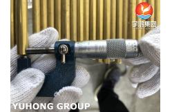 China EN12449 CuZn20Al2As C68700 Brass Seamless Tube for Power Plants Condenser supplier