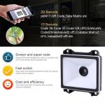 Fixed Mount QR Reader Barcode Scanner Module Wiegand RS232 36 Bit Colour Depth for sale