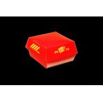 Foldble Hamburger Paper Box Packaging Box For Burger , Fast Food Paper Box for sale