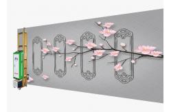 China Cold Weather Wall Poster Printing Machine Height And Vertical Rail Customizable supplier