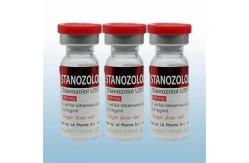 China Custom LA Pharma Winstrol 10ml Vial Labels With Red Laser Effect Top supplier