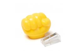 China Gesture Cartoon Pencil Sharpener Single Hole Handheld supplier