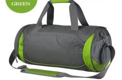 China Waterproof Fabric Personalised Gym Duffle Bag With Shoe Compartment supplier