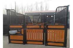 China European Type Metal Structure Horse Stable Fronts Bottom Bamboo Infill supplier