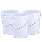 Food Grade 8 Gallon Plastic Bucket Pail Drum With Lids with Heat Transfer Printing for sale