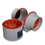 Custom Window-Mounted Inline Duct Fans For Home Ventilation And Exhaust for sale