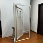 Aluminim Hinged Doors Customized Product Double Tempered Glass