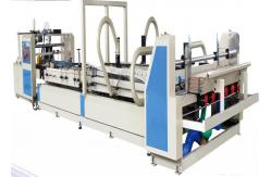 China Automatic Corrugated Cardboard Carton Box Folder Gluer Machine 12.5KW supplier