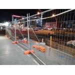 Hot Dipped Galvanized After Welded French Style Bike Rack Temporary Barricade Fence for sale