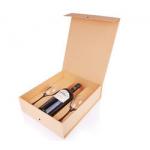 3 Bottle Magnetic Wine Glass Packaging Boxes Gift With Dividers