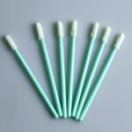 3.2mm Round Head Q Tips Polypropylene Stick Cleanroom Foam Swabs for sale
