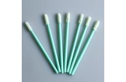 China 3.2mm Round Head Q Tips Polypropylene Stick Cleanroom Foam Swabs supplier