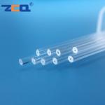 Custom Quartz Capillary Tube Thick Wall Small Diameter OD 6mm ID 0.8mm for sale