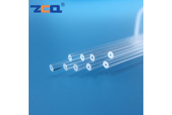 Custom Quartz Capillary Tube Thick Wall Small Diameter OD 6mm ID 0.8mm